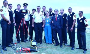 Overstrand Fire Dept receives Award